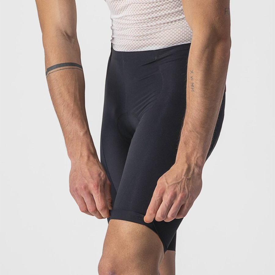 Black Castelli FREE AERO RC Men Shorts | KBT987014