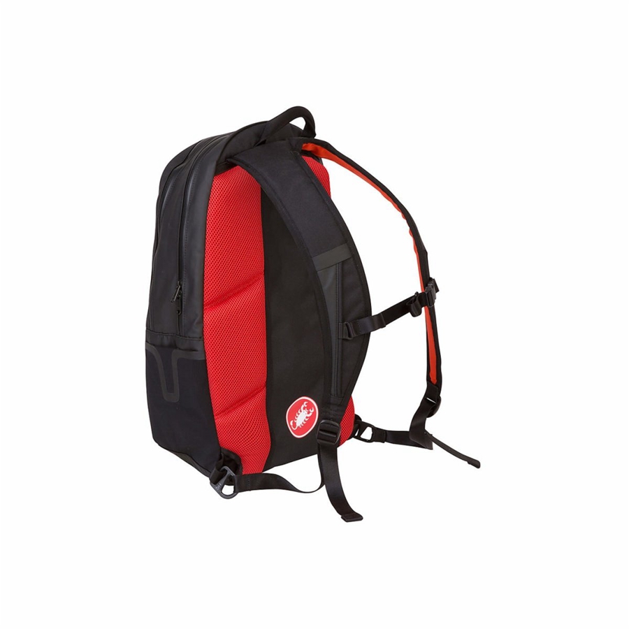 Black Castelli GEAR BACKPACK Women Bags | BPD617530