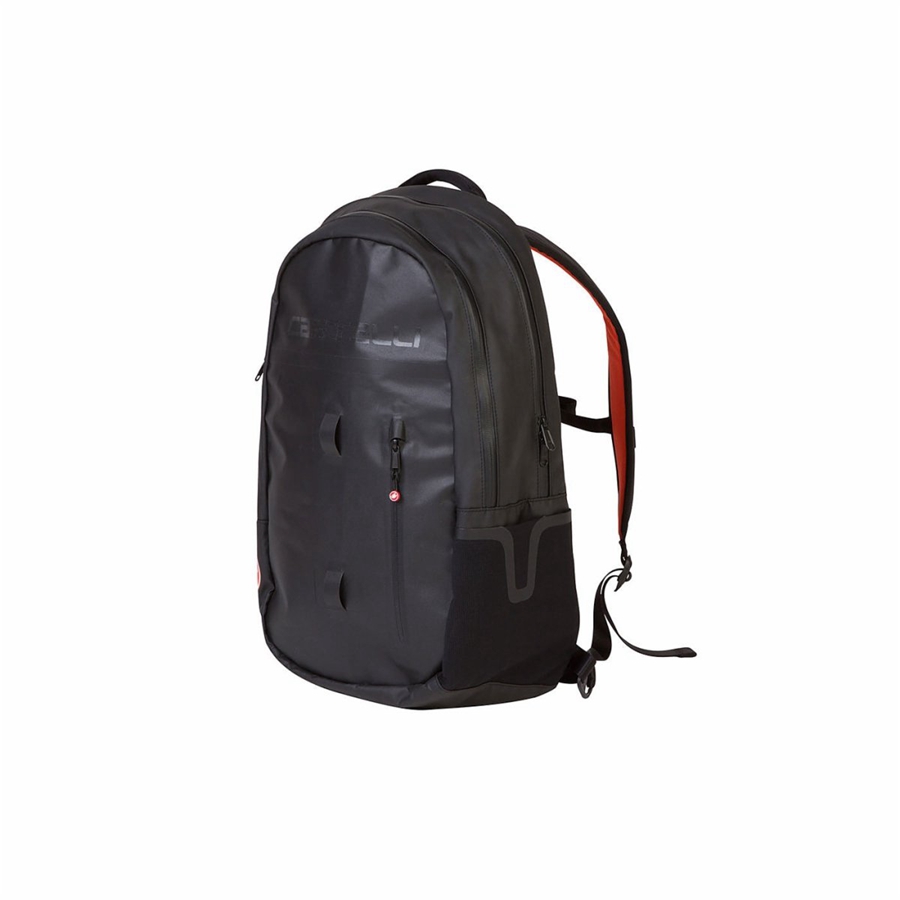 Black Castelli GEAR BACKPACK Women Bags | BPD617530