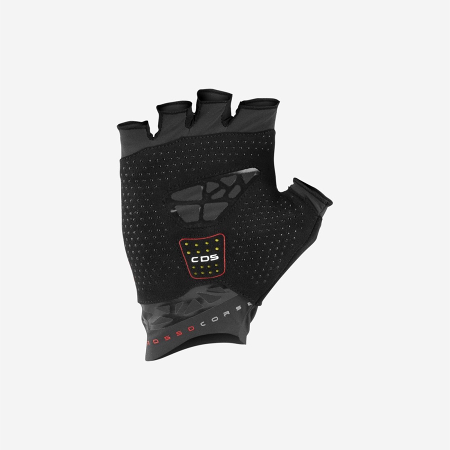 Black Castelli ICON RACE Men Gloves | TBQ947635