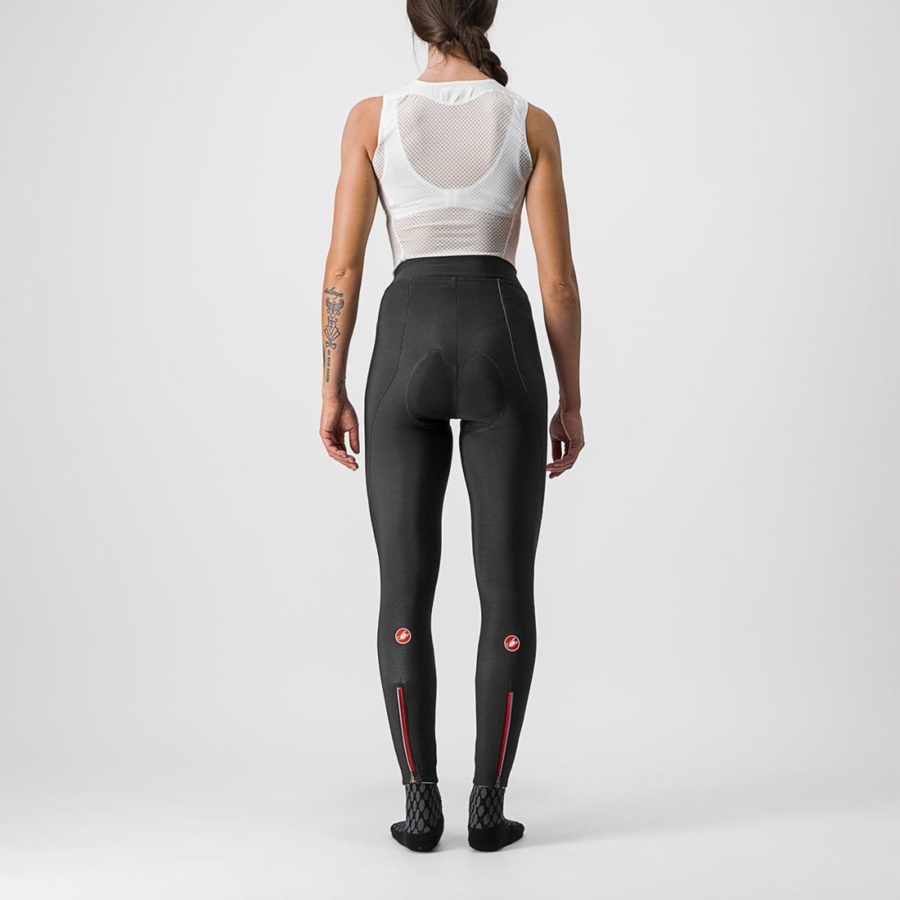 Black Castelli MENO WIND W Women Leggings | HKD642107