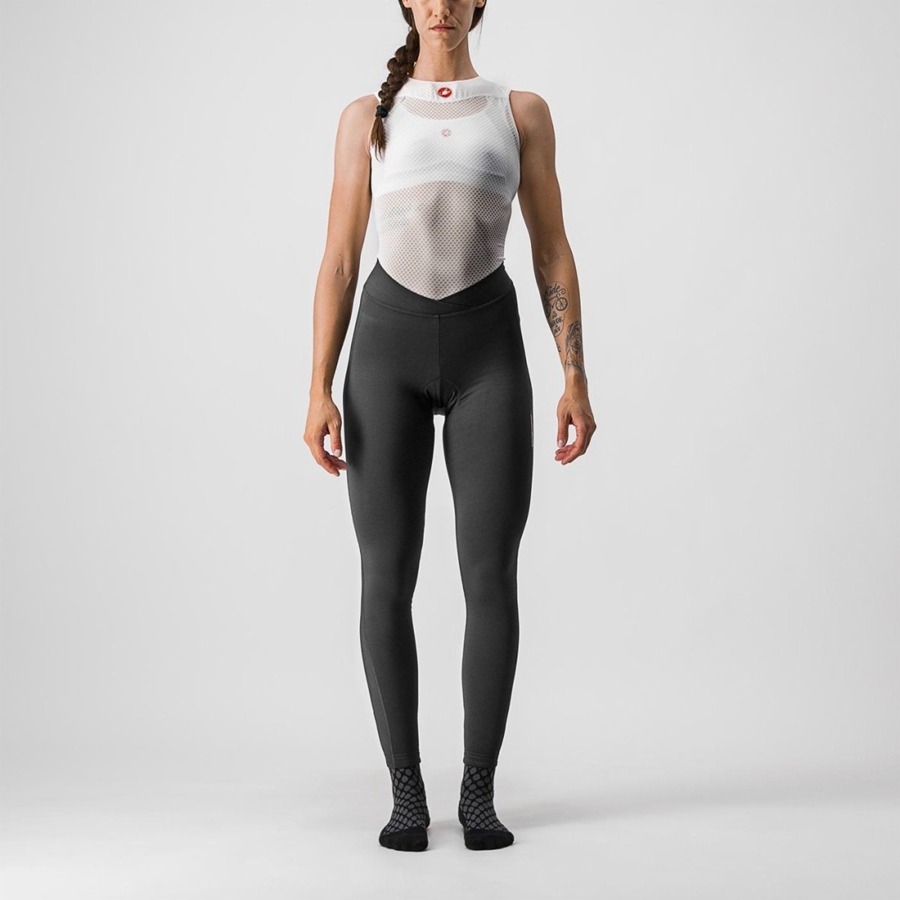 Black Castelli MENO WIND W Women Leggings | HKD642107