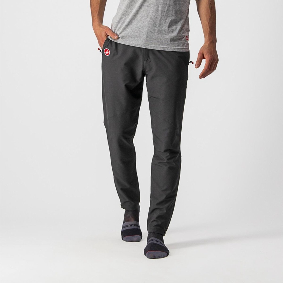 Black Castelli MILANO PANT Men Leggings | XHZ329057