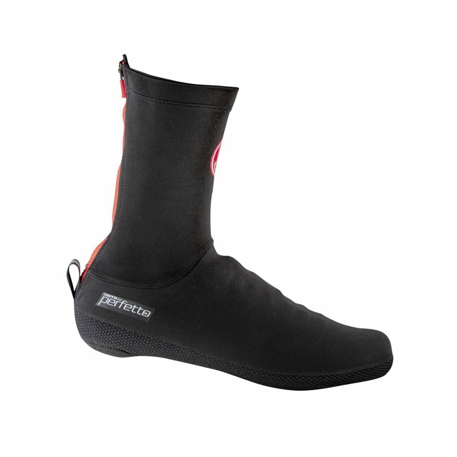 Black Castelli PERFETTO Men Shoecovers | FGH849107