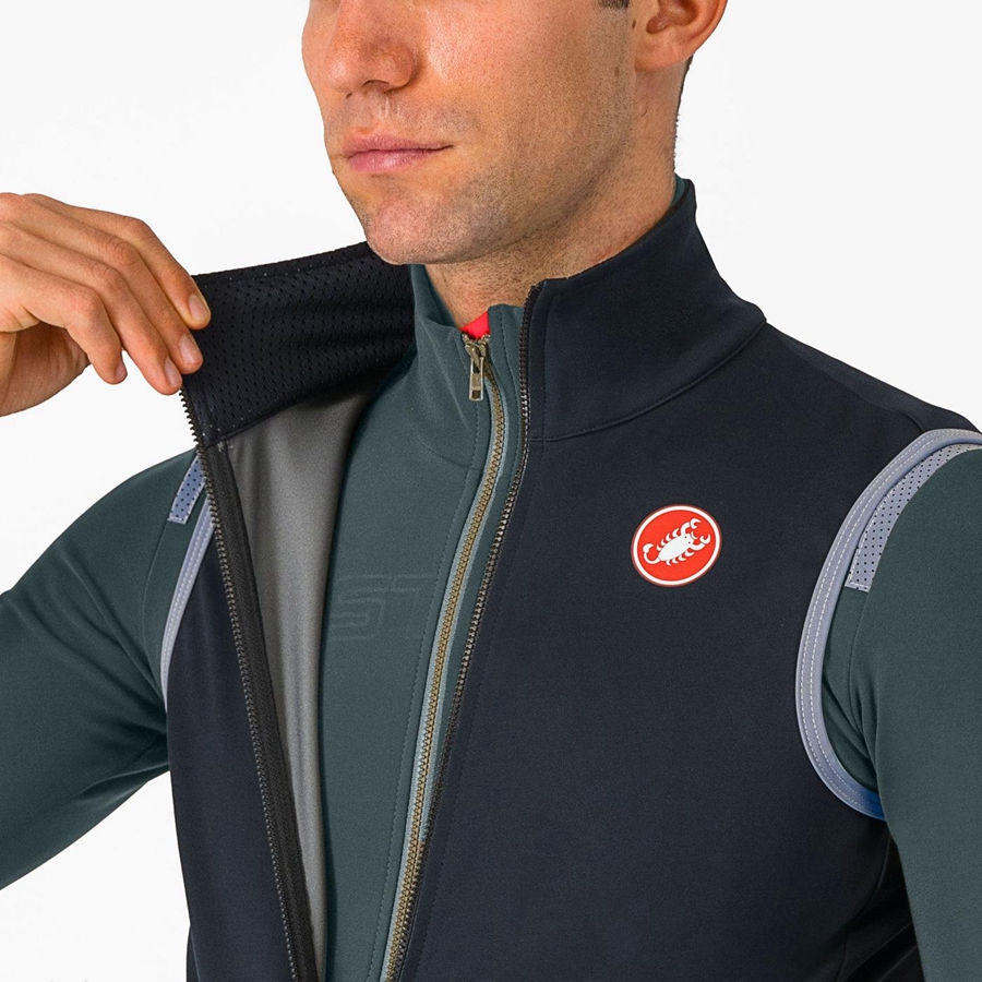 Black Castelli PERFETTO RoS 2 Men Vest | MAP513608