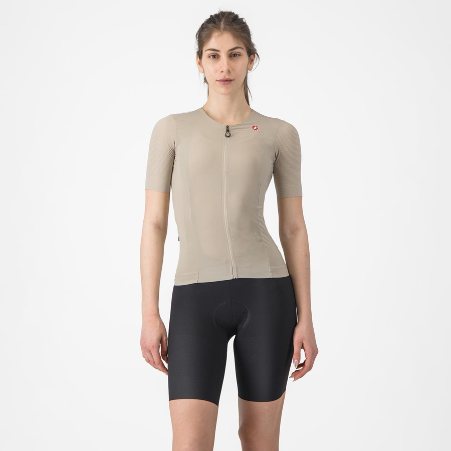 Black Castelli PREMIO W Women Bib Shorts | UJW193784