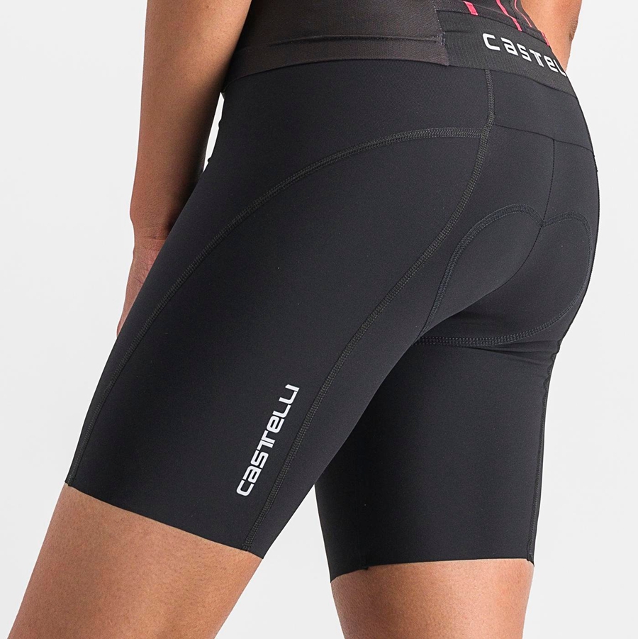 Black Castelli RIDE-RUN W Women Suits | TYP728316