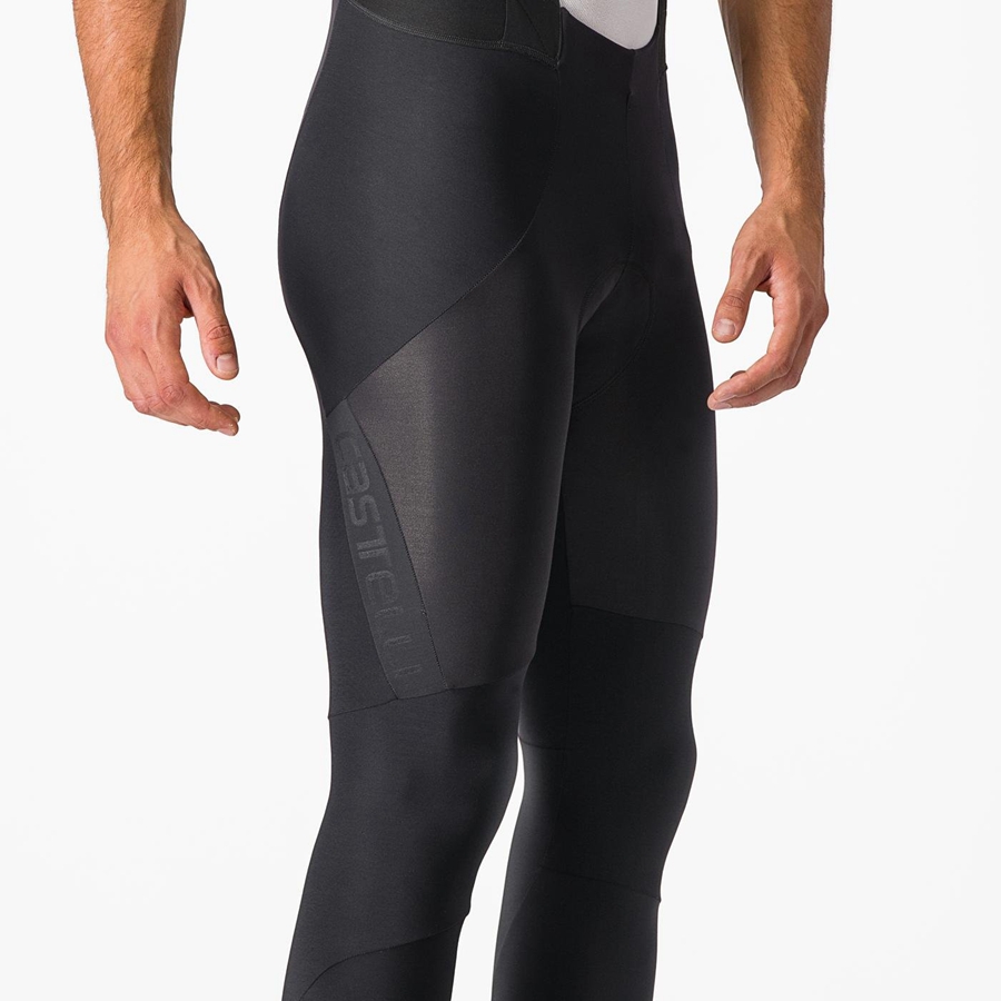 Black Castelli SORPASSO RoS Men Bib Tights | SHF143758