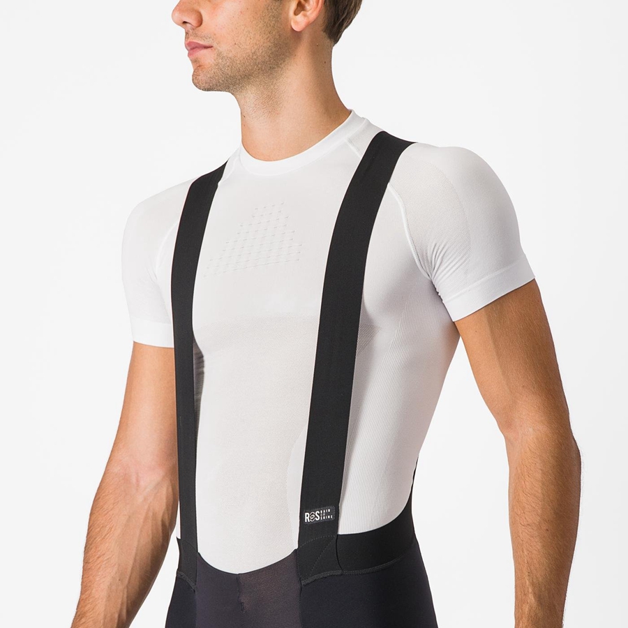 Black Castelli SORPASSO RoS Men Bib Tights | SHF143758