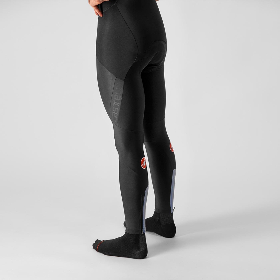 Black Castelli SORPASSO RoS Men Bib Tights | SHF143758