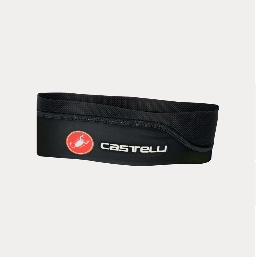 Black Castelli SUMMER Men Headband | MWI170623