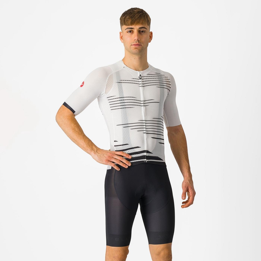 Black Castelli SUPERLEGGERA Men Bib Shorts | VFR489361