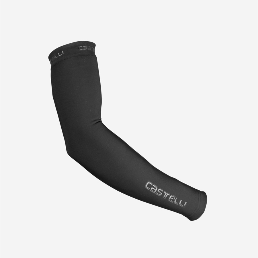 Black Castelli THERMOFLEX 2 Women Arm Warmer | IBL783612