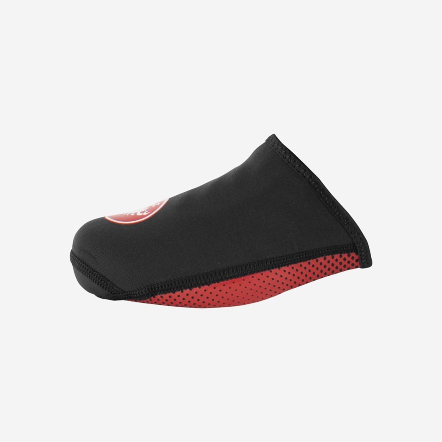 Black Castelli TOE THINGY 2 Men Shoecovers | MAZ089675