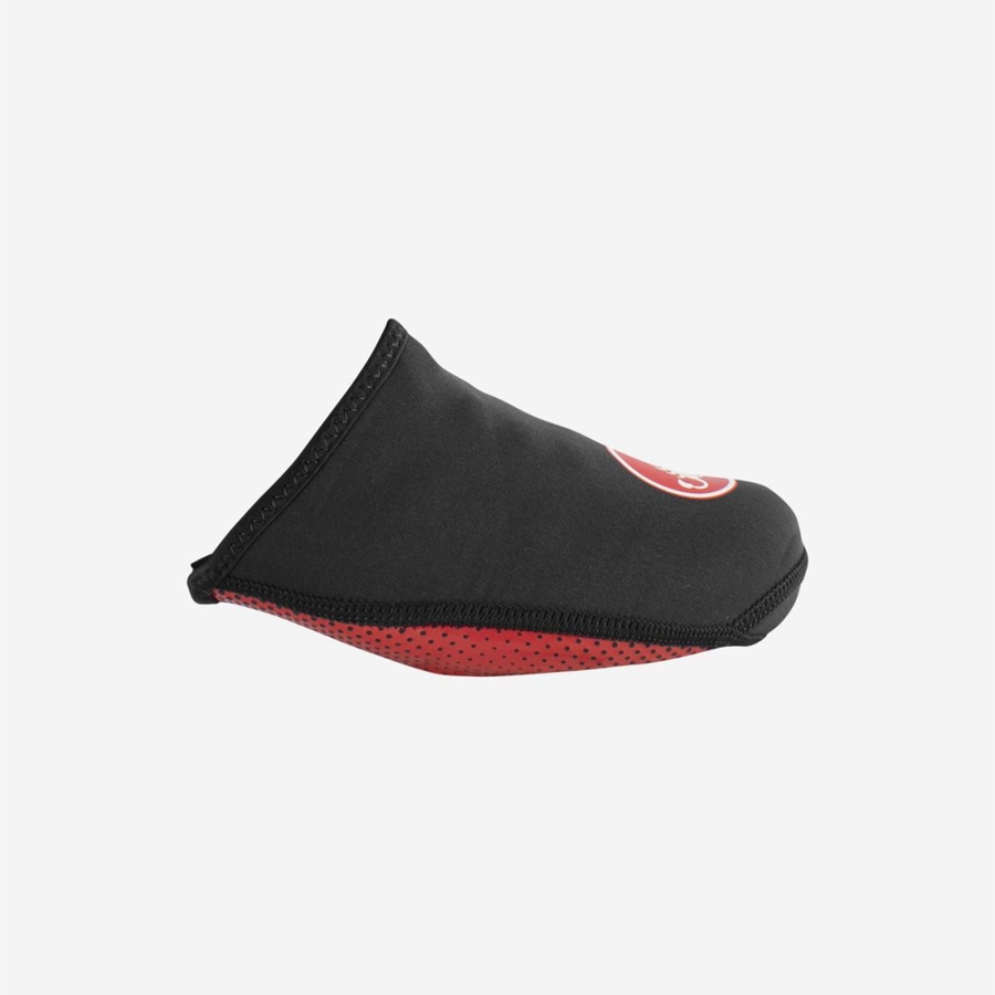 Black Castelli TOE THINGY 2 Men Shoecovers | MAZ089675