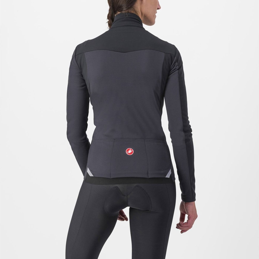 Black Castelli TRANSITION 2 W Women Jackets | ALO736842