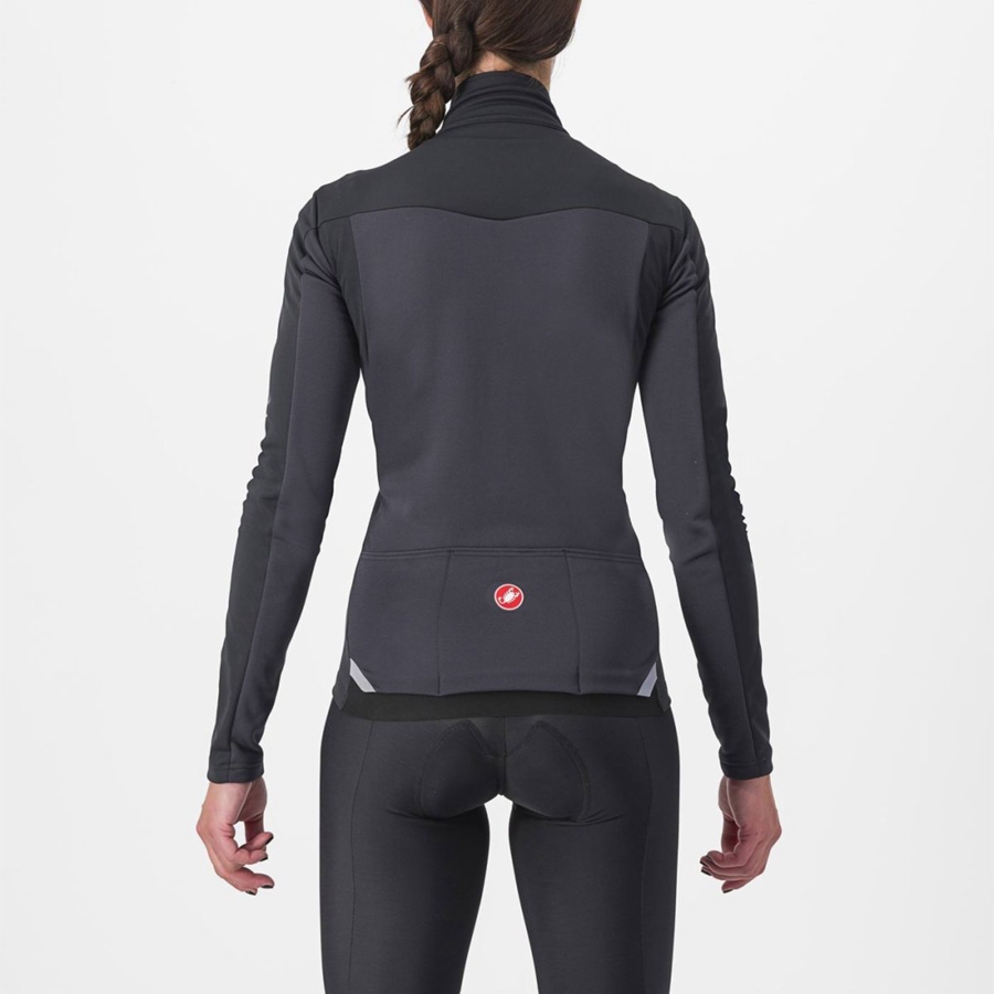 Black Castelli TRANSITION 2 W Women Jackets | ALO736842