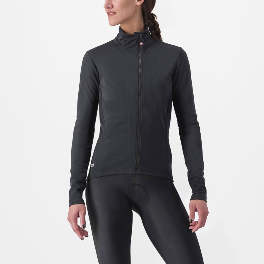 Black Castelli TRANSITION 2 W Women Jackets | ALO736842