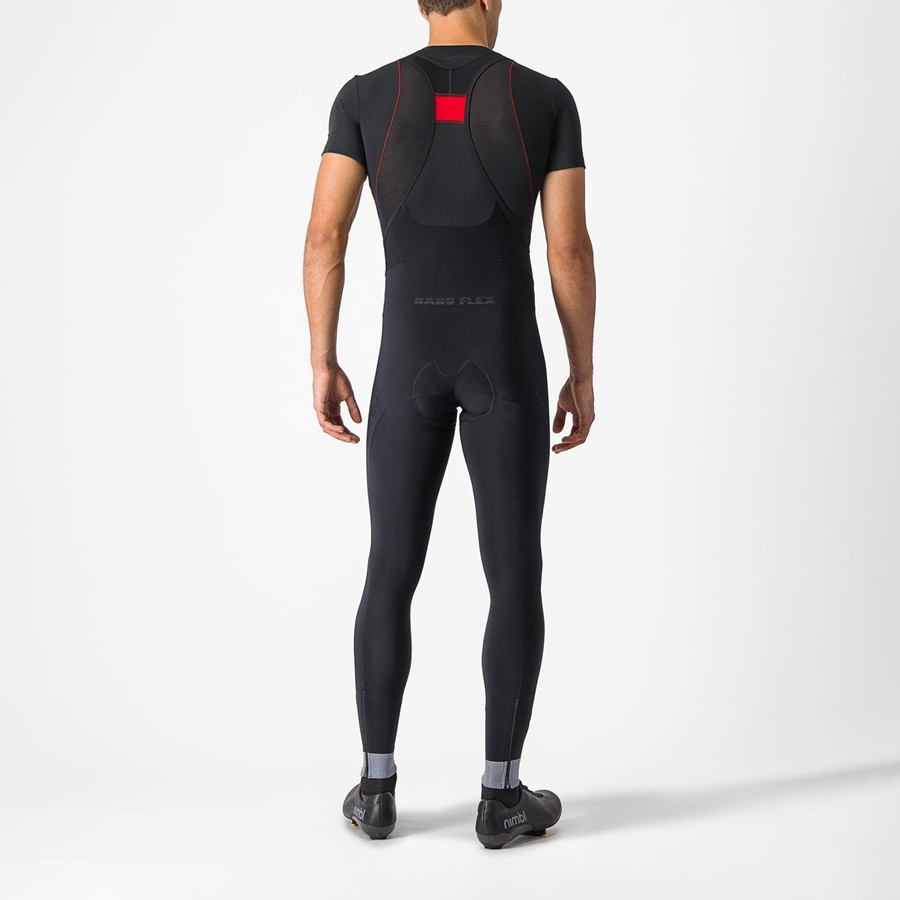 Black Castelli TUTTO NANO Men Bib Tights | PYM279184