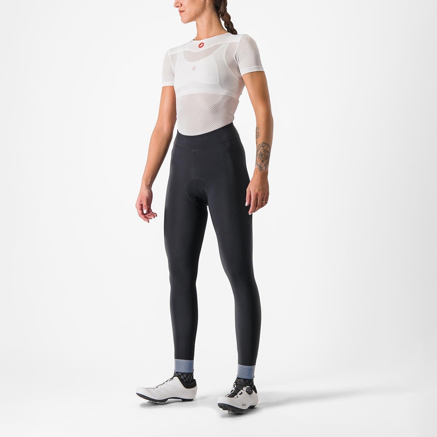 Black Castelli TUTTO NANO W Women Leggings | ZYT018536