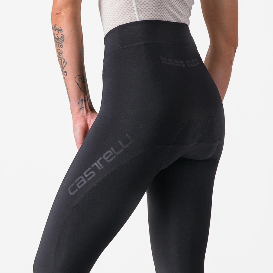 Black Castelli TUTTO NANO W Women Leggings | ZYT018536