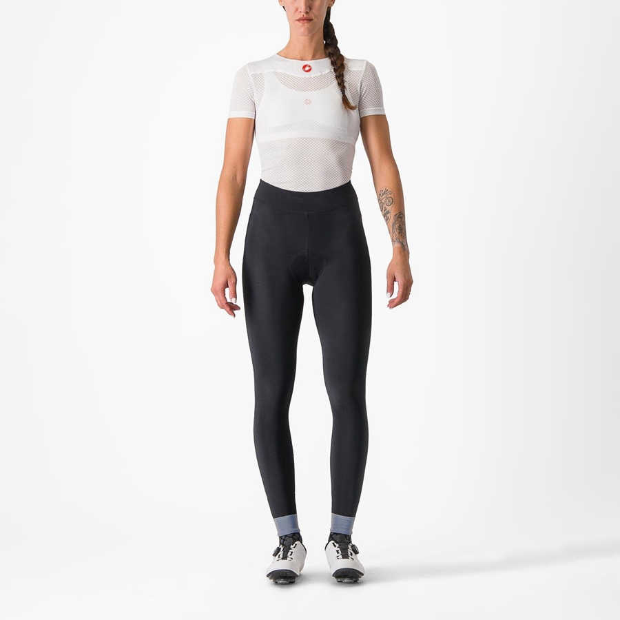 Black Castelli TUTTO NANO W Women Leggings | ZYT018536