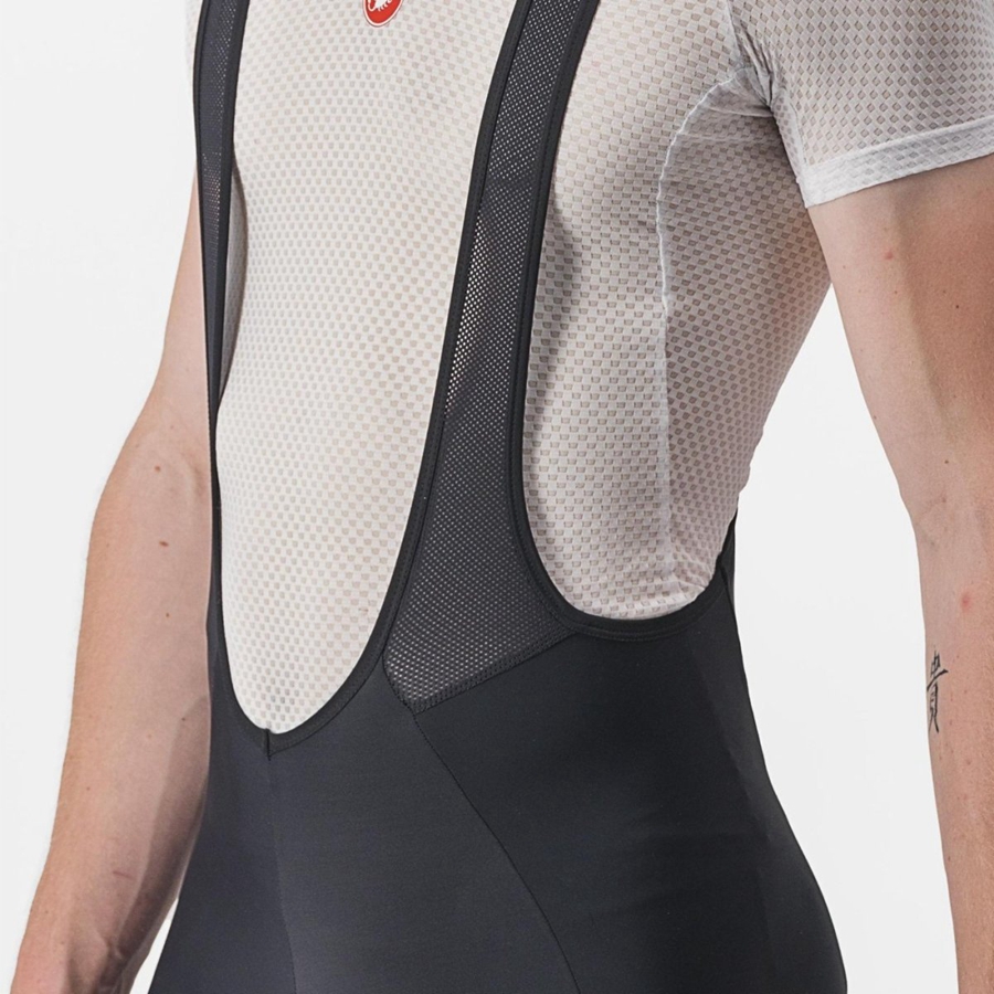 Black Castelli UNLIMITED CARGO Men Bib Shorts | HVW305768