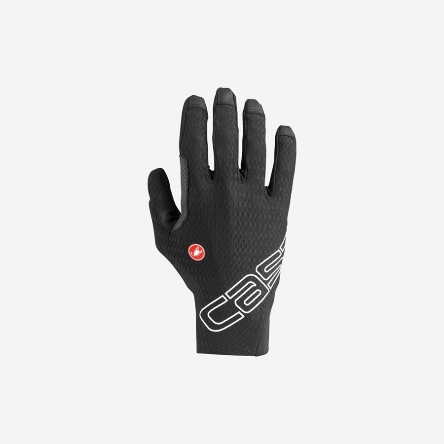 Black Castelli UNLIMITED LF Men Gloves | KJW659742