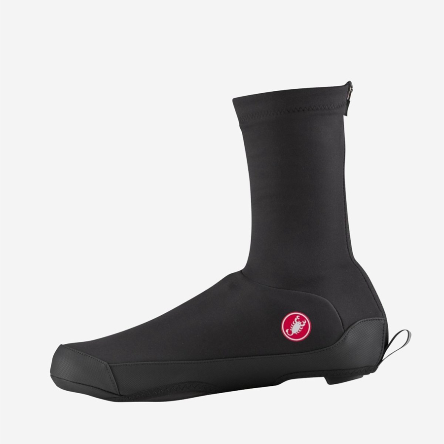 Black Castelli UNLIMITED Men Shoecovers | DYC014853