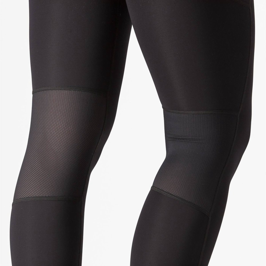 Black Castelli UNLIMITED TRAIL W Women Leggings | EFO937154