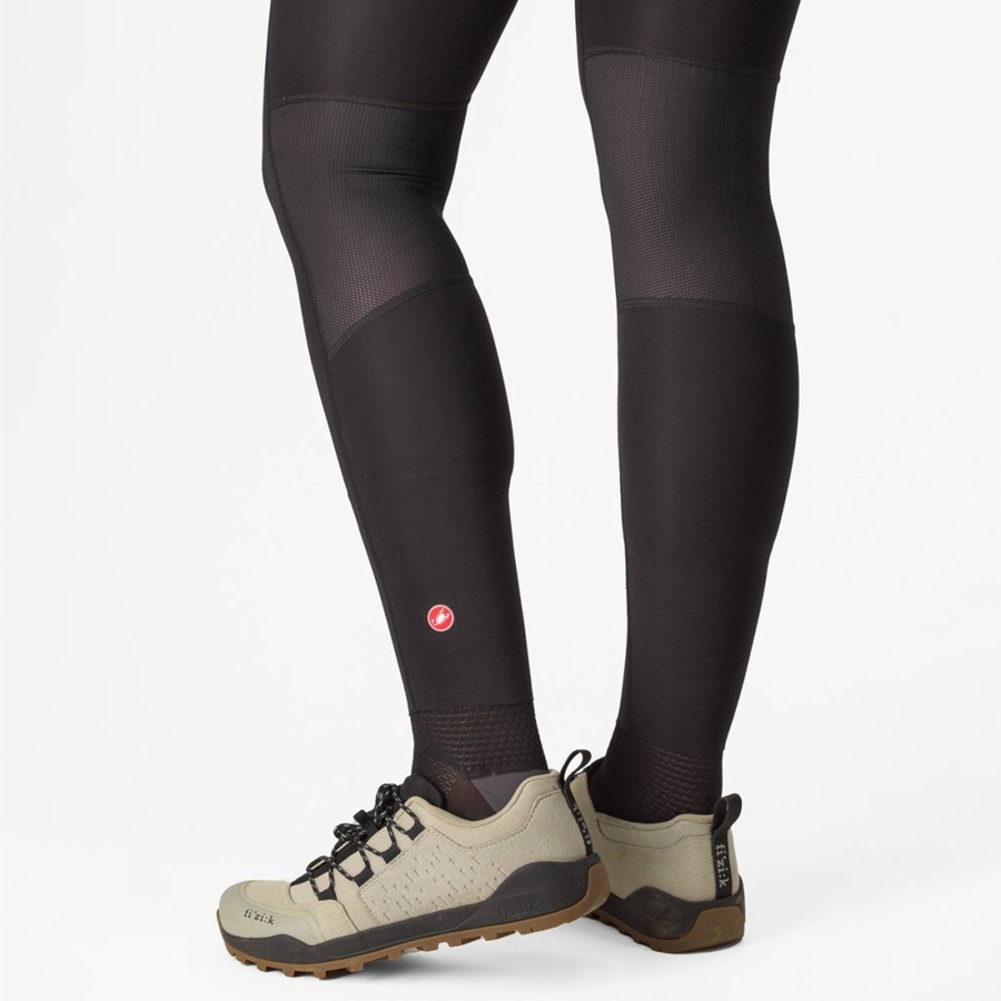 Black Castelli UNLIMITED TRAIL W Women Leggings | EFO937154