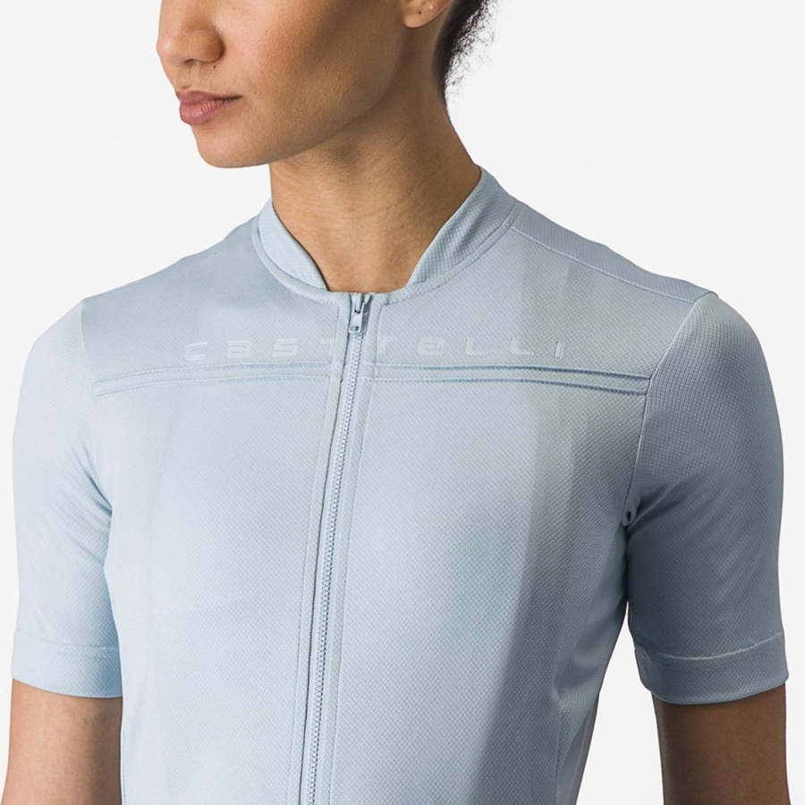 Blue Castelli ANIMA 4 Women Jersey | FZL785163