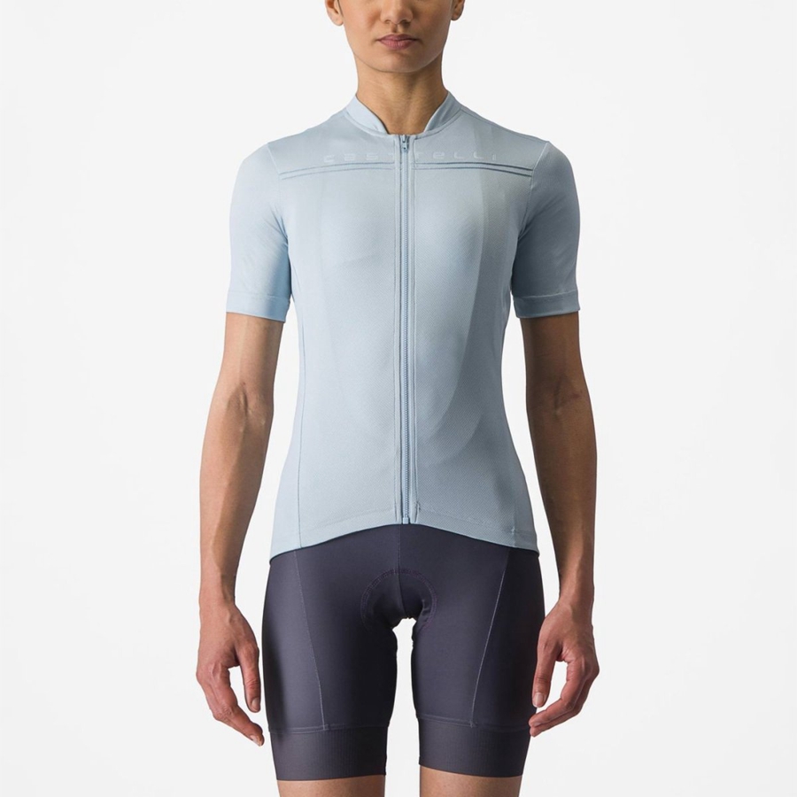 Blue Castelli ANIMA 4 Women Jersey | FZL785163