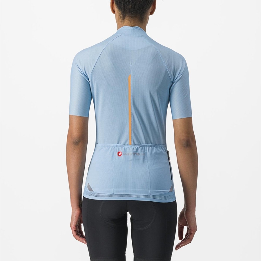 Blue Castelli ENDURANCE W Women Jersey | LYA854130