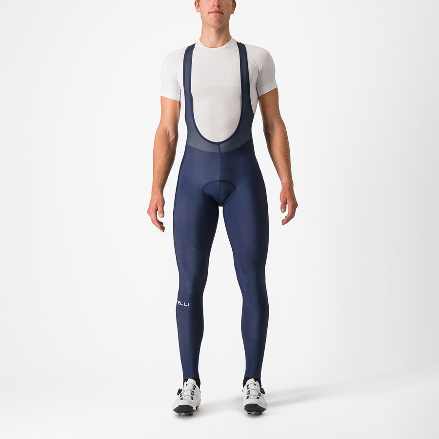 Blue Castelli ENTRATA Men Bib Tights | CYO348190