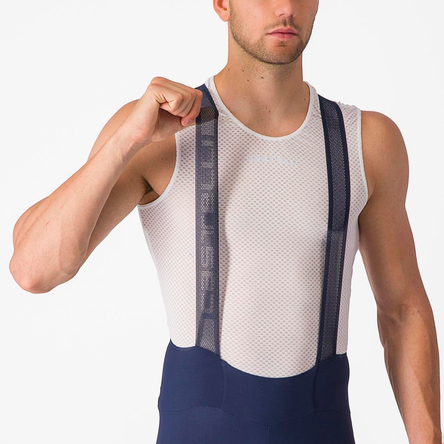 Blue Castelli ESPRESSO Men Bib Shorts | SEL201348