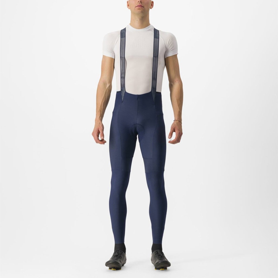 Blue Castelli FREE AERO RC Men Bib Tights | FNA649520