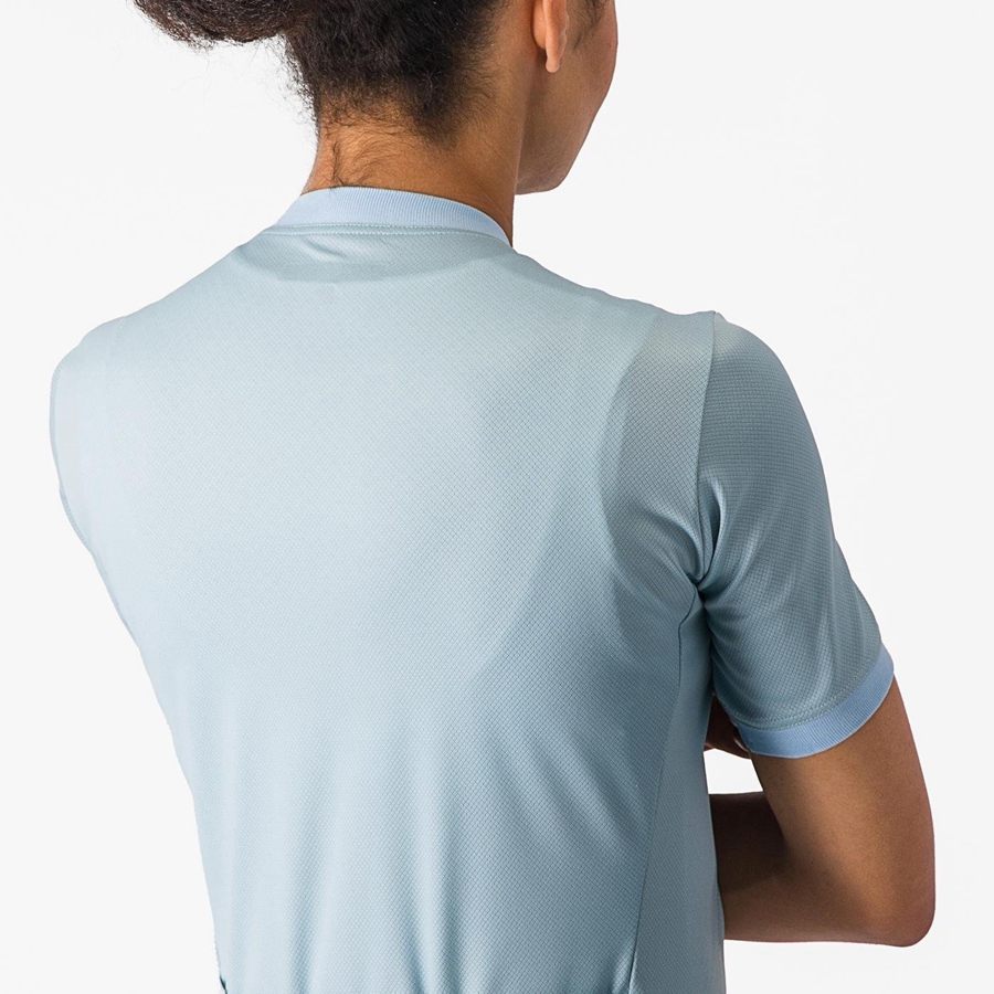 Blue Castelli LIBERA Women Jersey | HOA485139