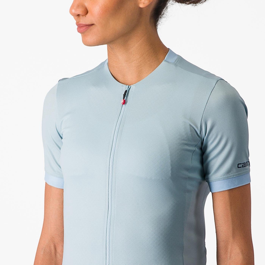 Blue Castelli LIBERA Women Jersey | HOA485139