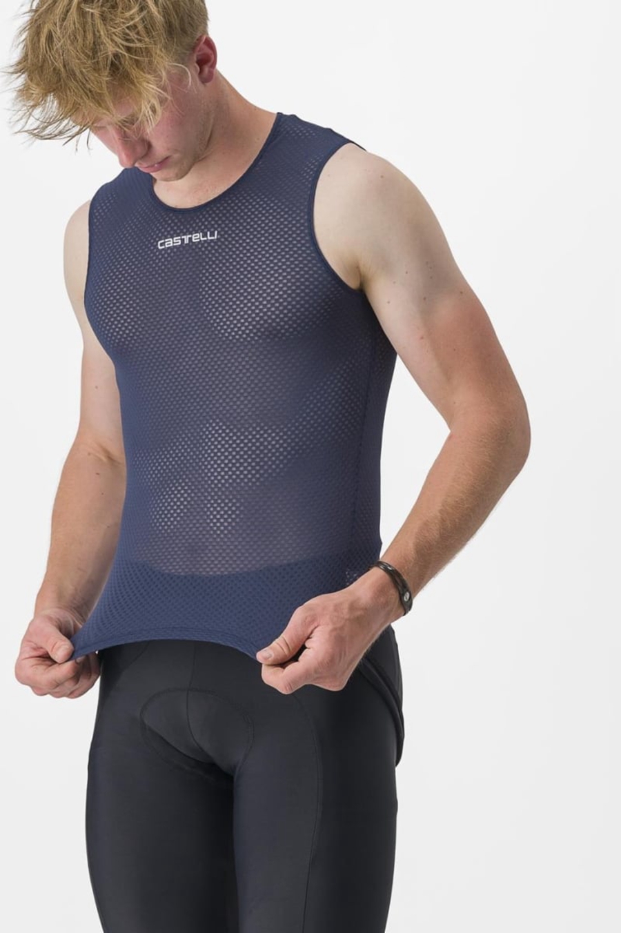 Blue Castelli PRO MESH 2.0 SLEEVELESS Men Base Layer | BEQ206741