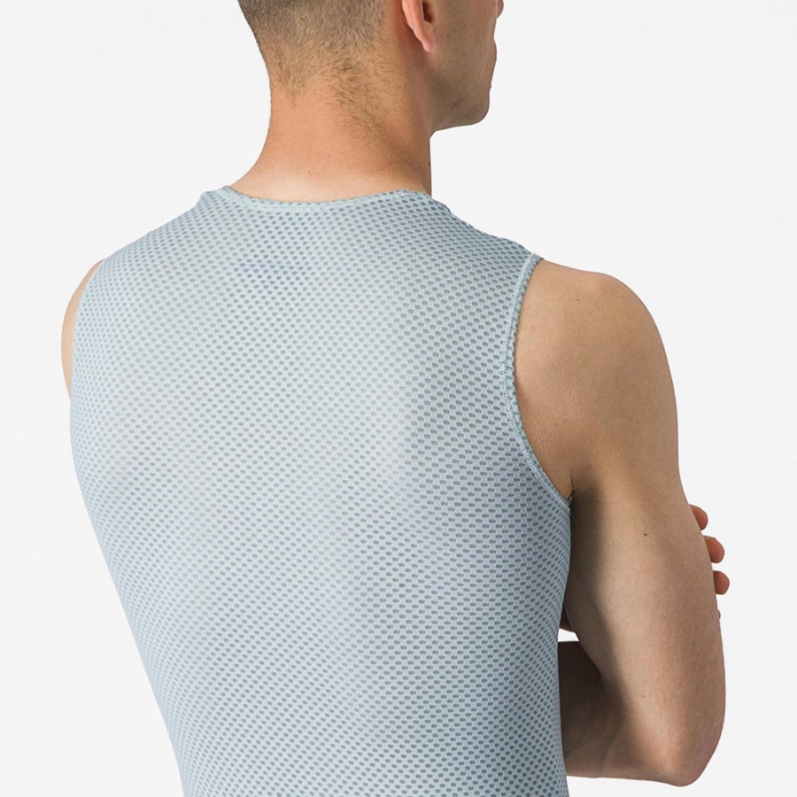 Blue Castelli PRO MESH 2.0 SLEEVELESS Men Base Layer | HPO302491