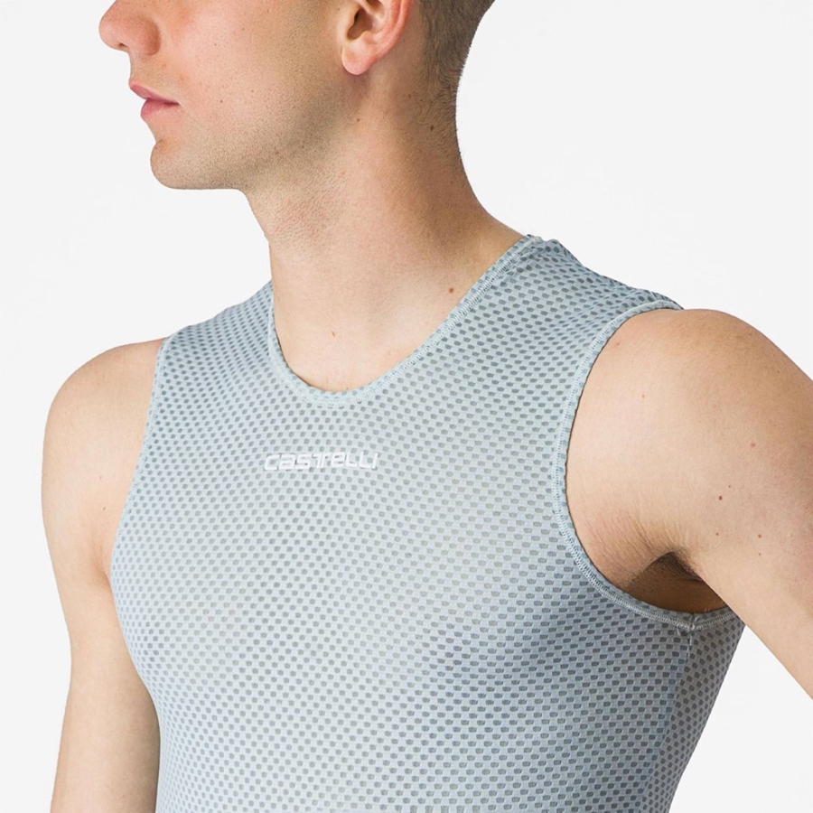 Blue Castelli PRO MESH 2.0 SLEEVELESS Men Base Layer | HPO302491