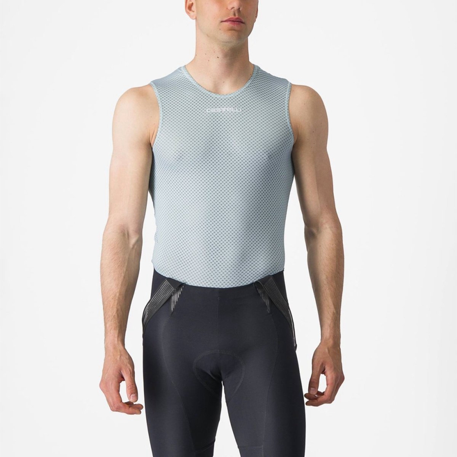 Blue Castelli PRO MESH 2.0 SLEEVELESS Men Base Layer | HPO302491