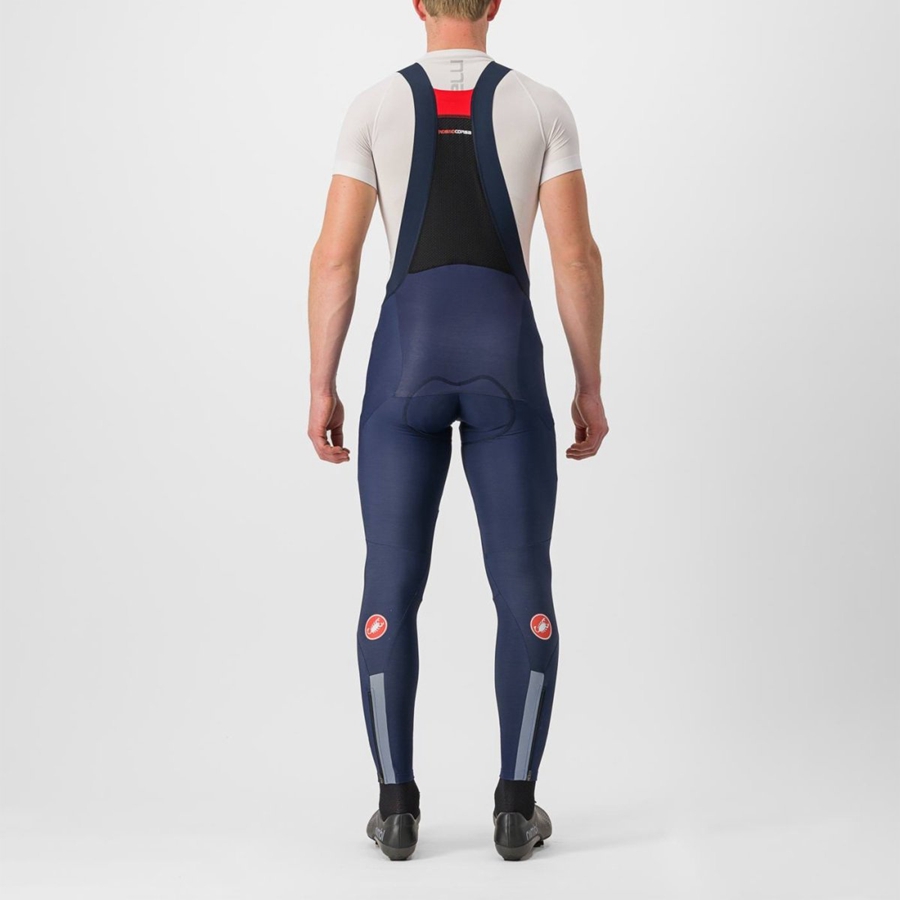 Blue Castelli SORPASSO RoS Men Bib Tights | FNU304518