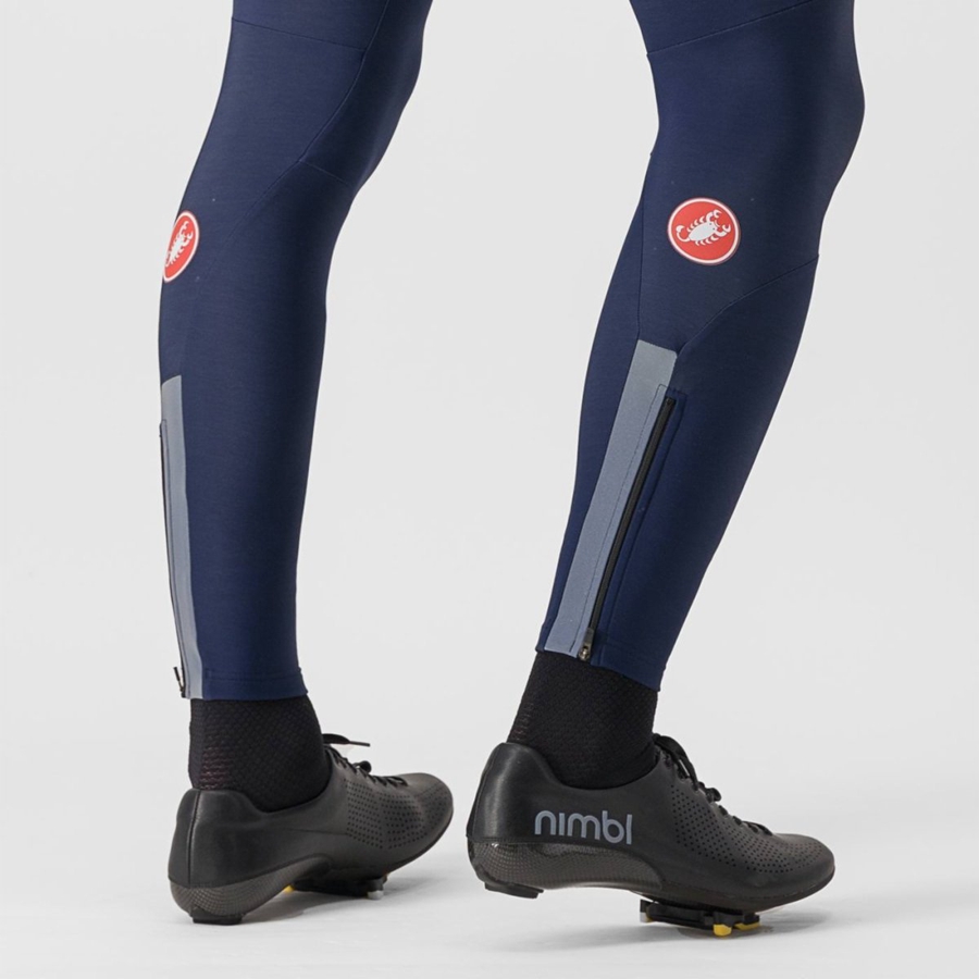 Blue Castelli SORPASSO RoS Men Bib Tights | FNU304518