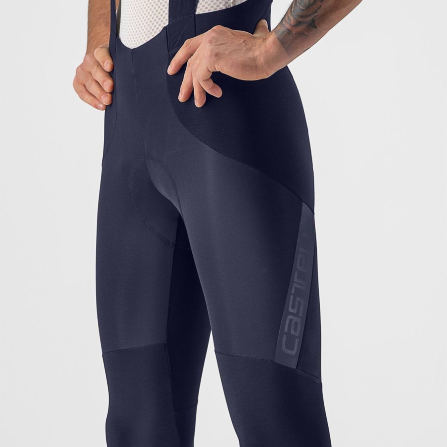 Blue Castelli SORPASSO RoS Men Bib Tights | FNU304518