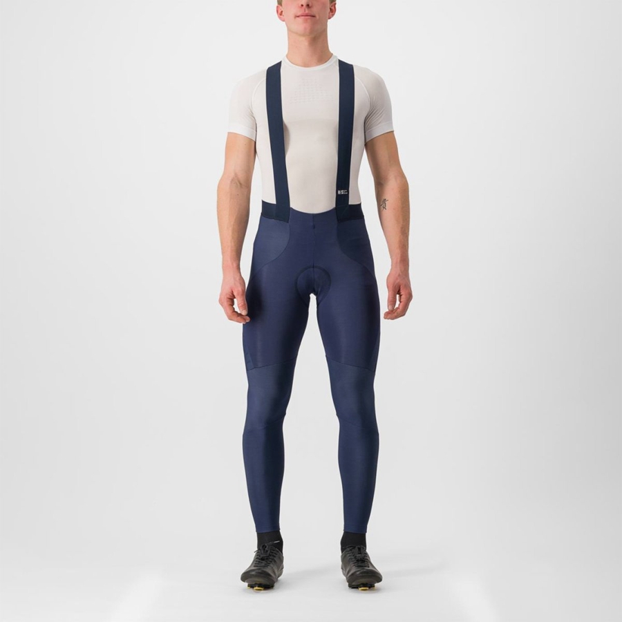 Blue Castelli SORPASSO RoS Men Bib Tights | FNU304518