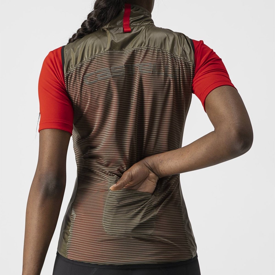 Brown Castelli ARIA W Women Vest | AKO130568