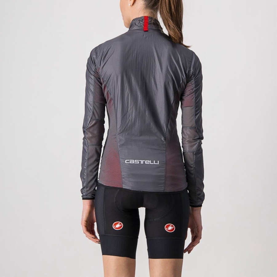 Dark Grey Castelli ARIA SHELL W Women Protection | URO219583