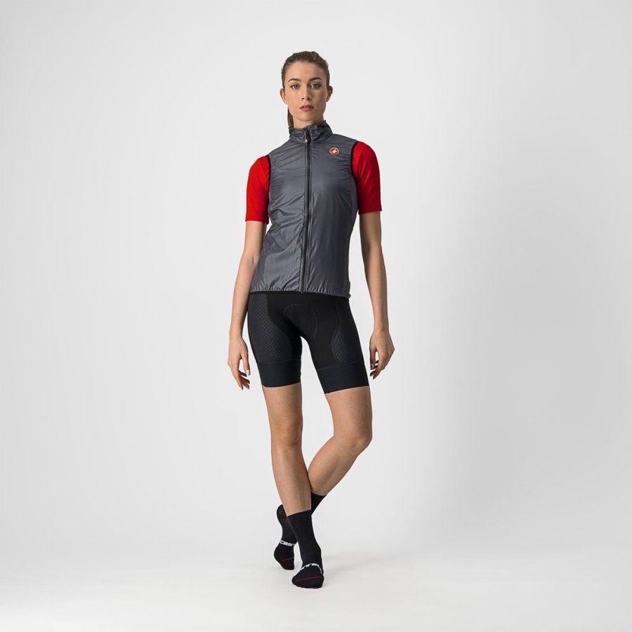 Dark Grey Castelli ARIA W Women Vest | ANI327961